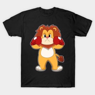 Lion Boxer Boxing gloves T-Shirt